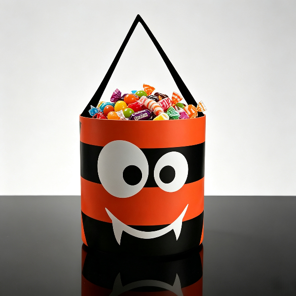 Spider Halloween Candy Bucket