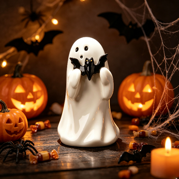 Ghost with Bat