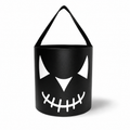 Black Demon Halloween Candy Bucket